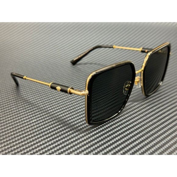 Versace Black 56mm Gold Sunglasses - Picture 3 of 5